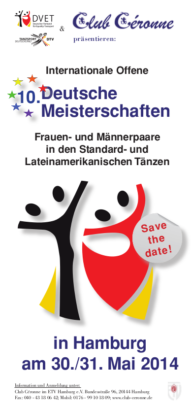 Flyer 2014 Deutsche Meisterschaft